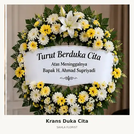 Krans Bunga Duka Kepulauan Yapen